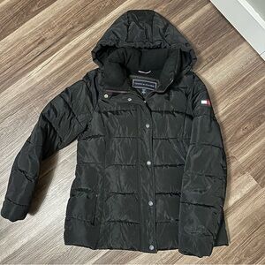 Tommy Hilfiger Black Puffer Jacket